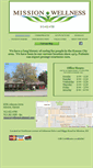 Mobile Screenshot of missionwellnesskc.com