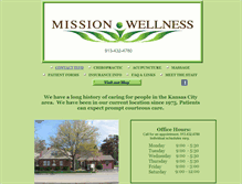 Tablet Screenshot of missionwellnesskc.com